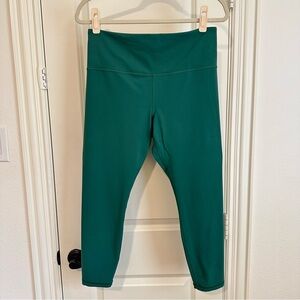 Athleta Elation Ultra High Rise 7/8 Leggings Trillium Green L